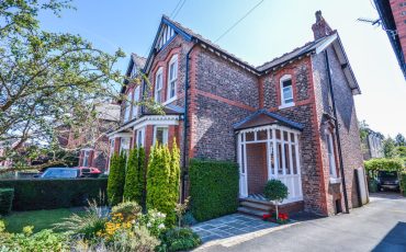 An image of the front of a period property sold by Jameson and Partners estate agents in Altrincham for their news article about Altrincham's period homes