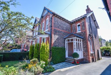 An image of the front of a period property sold by Jameson and Partners estate agents in Altrincham for their Property Sales webpage